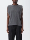 Golden Goose Studded Tshirt In Grey