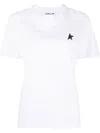 Golden Goose Deluxe Brand Women Regular Cotton T-shirt In Bianco