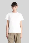 Golden Goose T-shirt In White Cotton In White