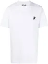 Golden Goose Regular-fit T-shirt With Minimalist Star Emblem In White
