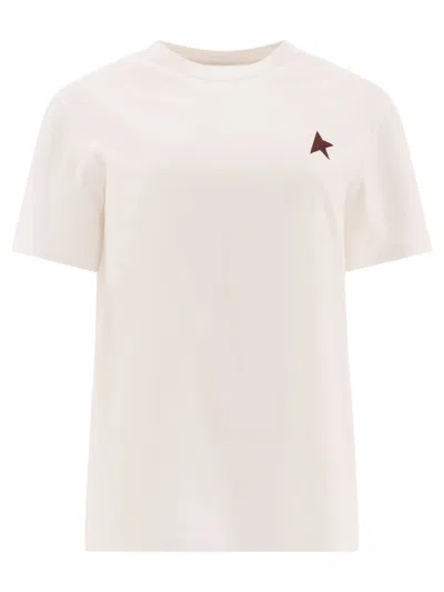 Golden Goose Star Crew Neck T-shirt In White