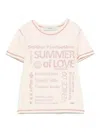 Golden Goose Doris T-shirt In Red