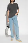 Golden Goose Db Isabel T-shirt Anthracite In Grey