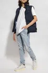 Golden Goose T-shirt With Logo In Blue