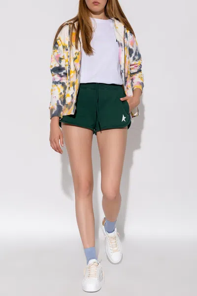 Golden Goose T-shirt With Logo In White