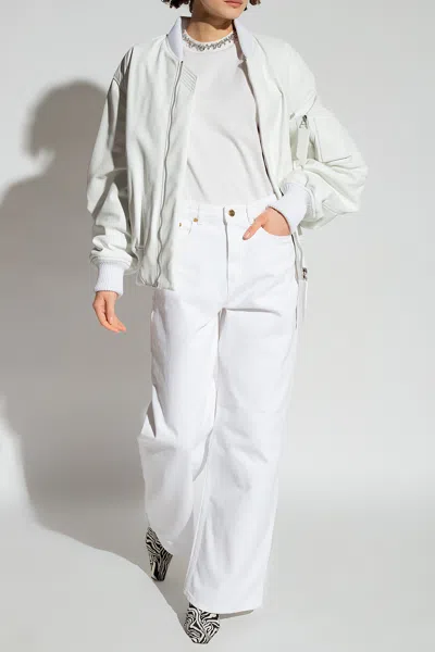 Golden Goose T-shirt With Logo In White