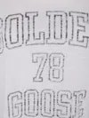 Golden Goose Logo-print T-shirt In Bianco