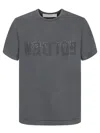 Golden Goose Golden Regular T-shirt Men In Gray