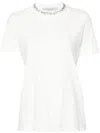 Golden Goose Deluxe Brand Short Sleeve T-shirt With Embroidery