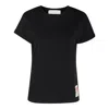 GOLDEN GOOSE GOLDEN GOOSE T-SHIRTS AND POLOS BLACK