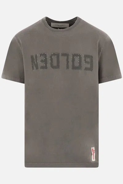Golden Goose T-shirts And Polos In Dusty Olive