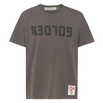 Golden Goose T-shirts And Polos In Dusty Olive
