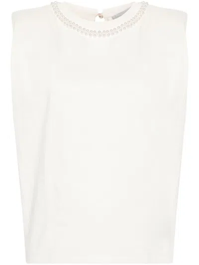 Golden Goose T-shirts & Tops In Heriwhite