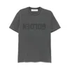 Golden Goose T-shirt In White Cotton With Iconic Logo Star In Burgundy