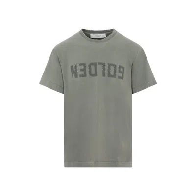 GOLDEN GOOSE T-SHIRTS GREEN