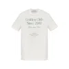 Golden Goose Journey Ms T-shirt Regular Light Cotton Jersey With Print In White