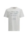 Golden Goose Journey Ms T-shirt Regular Light Cotton Jersey With Print In White