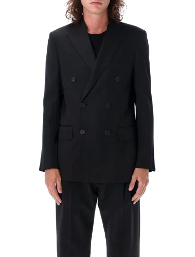 Golden Goose Tailored Double-breasted Blazer Size 48 In Black