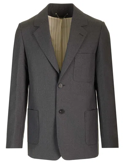 Golden Goose Tailored Jacket Jackets Grey In Antracite/melange