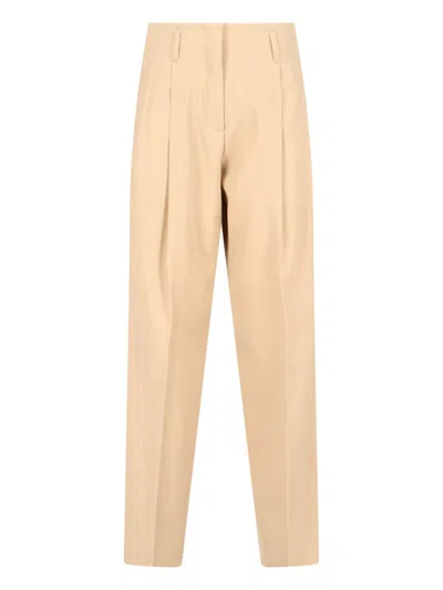Golden Goose Tailored Trousers In Beige