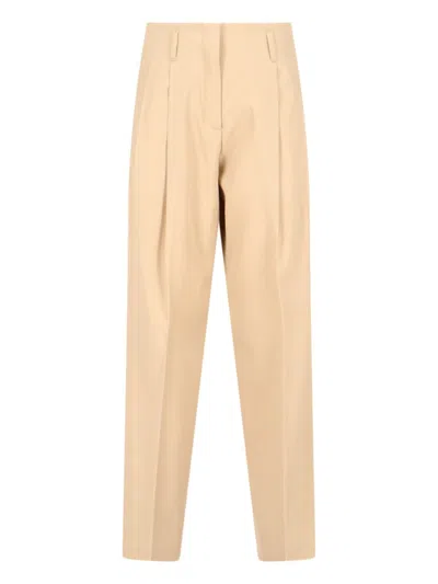 Golden Goose Tailored Trousers In Neutral