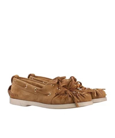 Golden Goose Tassel Loafers In Brown