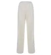 Golden Goose Technical Fabric Jogging Pants With Grosgrain Band And Star Accents In Neutral