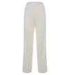 Golden Goose Technical Fabric Jogging Pants With Grosgrain Band And Star Accents In Neutral