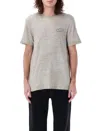 Golden Goose Men's Printed T-shirt In Grey