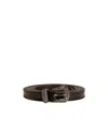 Golden Goose Tex Trittico Belt In Black