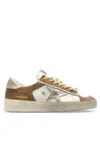 Golden Goose Stardan Leather Suede Star Perforated Contrast In Multi