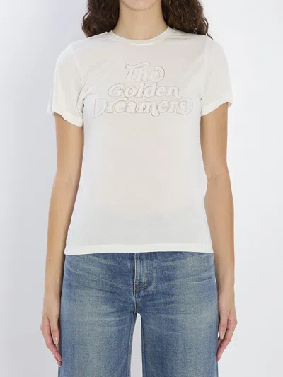 Golden Goose Women The Giolden Dreamers T-shirt In White