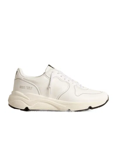 Golden Goose The Logo Is Tied With Low-top Casual Sneakers In White