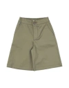 Golden Goose Toddler Boy Shorts & Bermuda Shorts Military Green Size 6 Cotton, Elastane, Polyester In Green