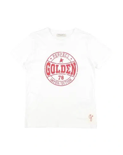 Golden Goose Babies'  Toddler Boy T-shirt White Size 6 Cotton