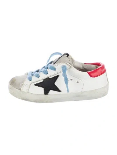 Pre-owned Golden Goose Babies' Toddler Boys' Leather Low Top Sneakers In Multi
