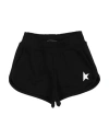 Golden Goose Toddler Girl Shorts & Bermuda Shorts Black Size 6 Cotton, Polyester In Black