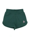 Golden Goose Toddler Girl Shorts & Bermuda Shorts Dark Green Size 6 Cotton, Polyester In Green