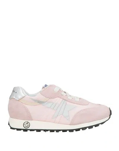 Golden Goose Babies'  Toddler Girl Sneakers Pink Size 9.5c Leather, Textile Fibers