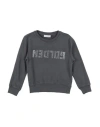 Golden Goose Toddler Girl Sweatshirt Grey Size 6 Cotton In Grey