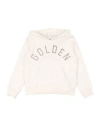 Golden Goose Toddler Girl Sweatshirt Off White Size 6 Cotton, Polyester, Elastane In Off White