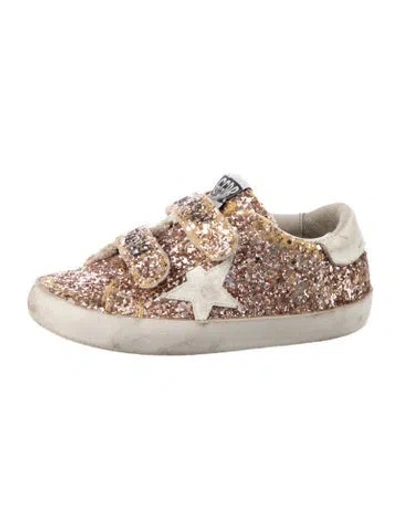 Pre-owned Golden Goose Babies' Toddler Girls' Glitter Low Top Sneakers In Pink