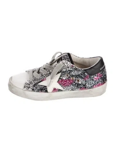 Pre-owned Golden Goose Babies' Toddler Girls' Multicolored Low Top Sneakers In Pink