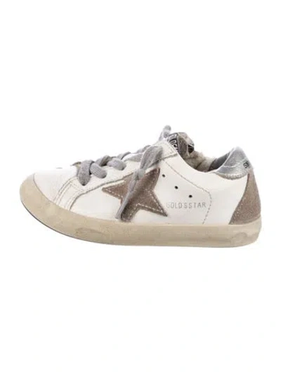 Pre-owned Golden Goose Babies' Toddler Sneakers In Silver