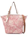 Golden Goose Toile De Jouy-print Canvas Tote Bag In Red