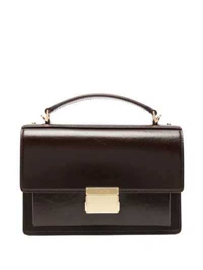 GOLDEN GOOSE TOP-HANDLE LEATHER TOTE BAG