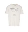 Golden Goose Journey Ms T-shirt Regular Light Cotton Jersey With Print In White