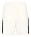 Golden Goose Track Shorts In White