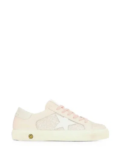 Golden Goose Kids' Trainers Glitter Leather "may" In Neutral