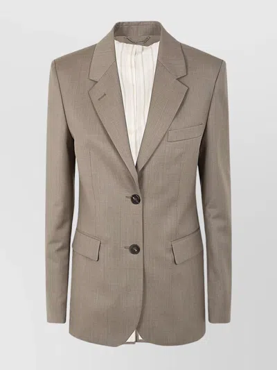 GOLDEN GOOSE TRAVEL SINGLE BREASTED JACKET
